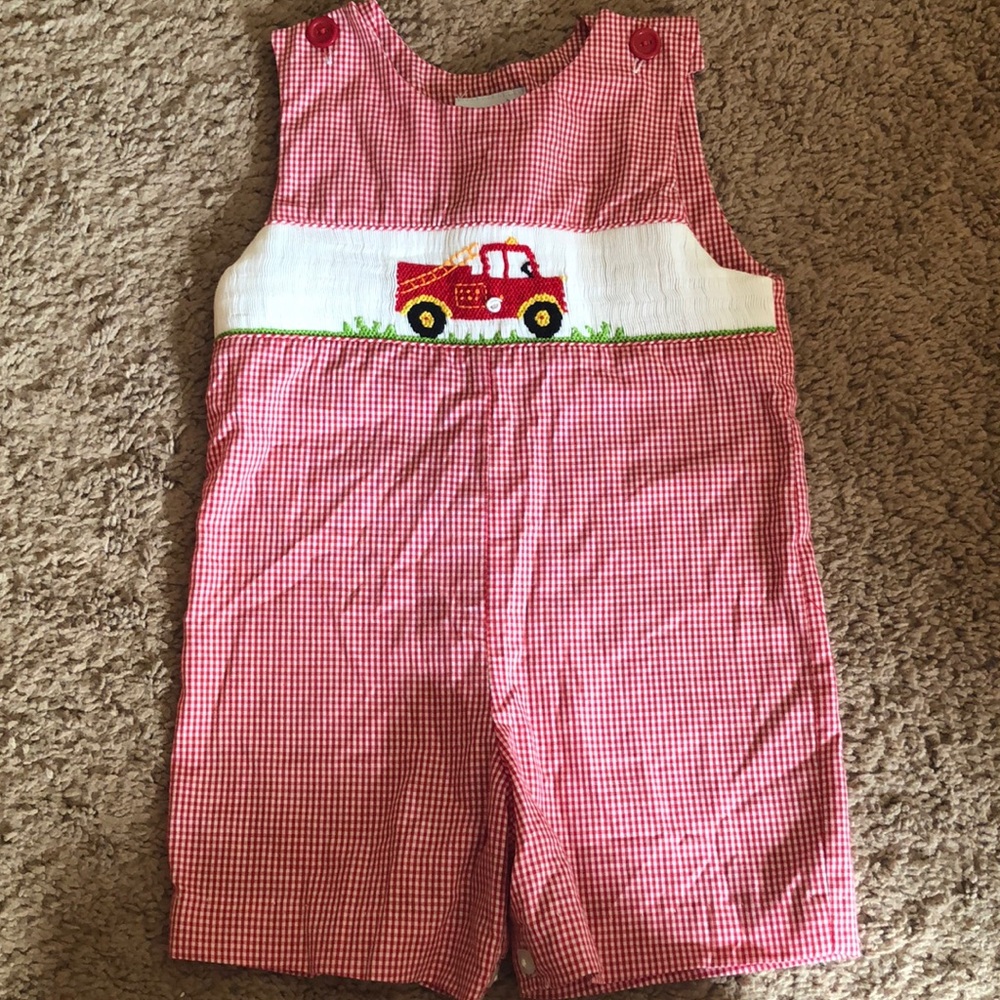 Fire truck outfit